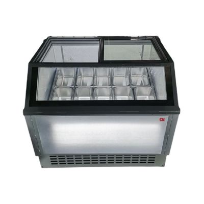 CN UNITED Ice Cream Showcase - Statox (Fits 14 * 1/4 PANS) ICS.E.14×1.4