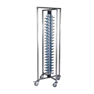 JIWINS MOBILE PLATE RACK FOR 84 PLATES JW-DC84