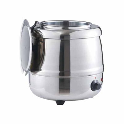 JIWINS S/S SOUP KETTLE WARMER (STAINLESS STEEL) JW-SKW-10S
