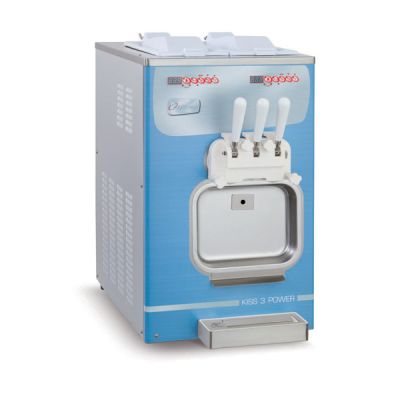 FRIGOMAT 2-Tanks Soft Ice Cream Machine With Electronic Control VERTICAL (Mix Pump) KISS 3 POWER P