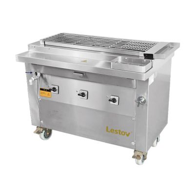 LESTOV FREESTANDING ELECTRIC SMOKELESS BARBEQUE GRILL (L 1100 X W 600X H 800) LT-SKL-E112