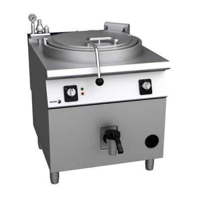 FAGOR 150L Gas Boiling Pan With Bain Marie System (Indirect Heat) M-G915 BM