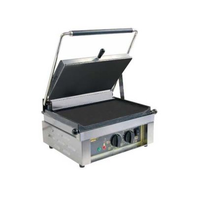 ROLLER GRILL Contact Grill with Timer PANINI FLAT