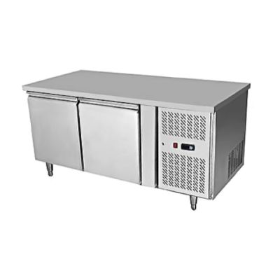 PRIMEO STAINLESS STEEL 2 Door Counter Chiller (SUS 439 / SUS 304) PCC18S-S2F (SUS 439) / PCC18S-S2F (SUS 304)