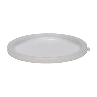 CAMBRO POLY ROUND CONTAINER LID FOR 2QT &amp; 4QT ONLY (NATURAL WHITE) RFSC2148