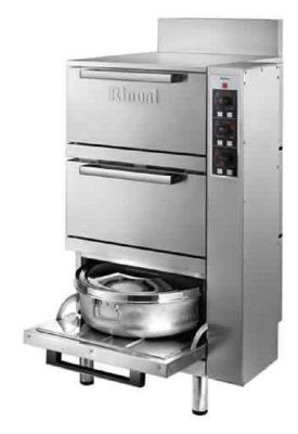 RINNAI Gas 3 Deck Rice Cooker with Safety Valve RRA-156
