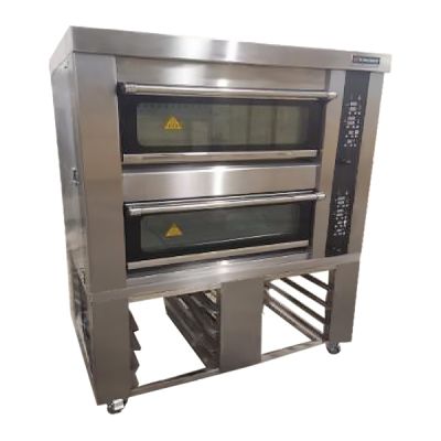 SUN BAKER Electric Deck Oven - 2 Decks 4 Trays (1340 x 1060 x 1700 mm) SB-204ETL