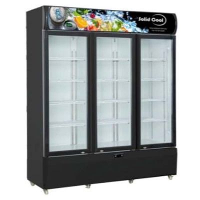 SOLID COOL 3 DOOR DISPLAY CHILLER SC 1359L (1800 x 690 x 2079 MM) SCBC-3DBB / SCWC-3DBB