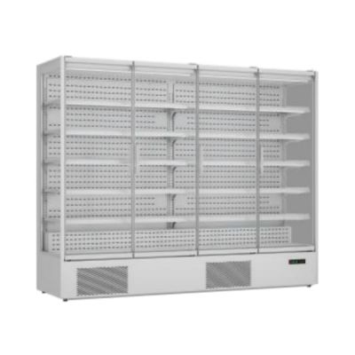 SOLID COOL OPEN SHOWCASE WITH DOOR 1529L SCWM-250G / SCBM-250G