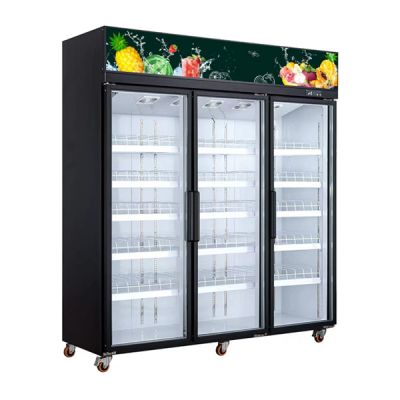 LIFONEX 3-DOOR DISPLAY CHILLER 1600L (with Heater Door) (W1850 x D730 x H2100) TH-STS1850L