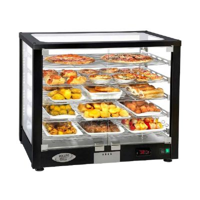 ROLLERGRILL Five Levels Ventilated Warming Display (Black) WD 780 DN