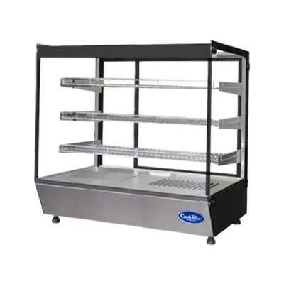 ATOSA SQUARE WARMING SHOWCASE CABINET 200L (900 X 580 X 678 MM) WHF200L