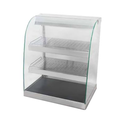 WISE CURVED GLASS WARMER SHOWCASE WHS-590C