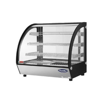 ATOSA CURVE WARMING SHOWCASE CABINET 125L (700 X 580 X 678 MM) WHY125L