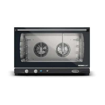UNOX LINEMISS 4 TRAYS 600X400 ROSSELLA MANUAL COMMERCIAL CONVECTION OVENS WITH HUMIDITY XFT193