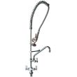 PRE-RINSE Pre-Rinse Faucet Deck Mounted Type C/W Add-On 12" Swing Nozzle Faucet 98001-2