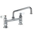 PRE-RINSE Double Pantry c/w 12" Swing Nozzle Faucet and 1 Set Nipple 9813-12