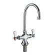 PRE-RINSE Single Hole Deck Mounted Faucet with 5 11/16" swivel gooseneck 9816-P3