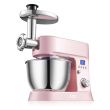 ACA Mixer with Jug & Meat Grinder (Pink) ASM-PE1210A