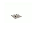 QWARE 816-LT 1/6 S/S SOLID COVER CHN-COVER-015