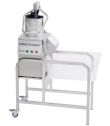 ROBOT COUPE Vegetable Preparation Machines W/ Auto, Pusher Feed-Head & Stand CL-55 2V