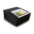 CN UNITED Table Top Ice Cream (Black) Showcase, 3*1/3 GN PAN - Front Flip CN-TICS-B/F.3P