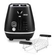DELONGHI Distinta Moments 2 Slice Toaster CTIN2103.BK