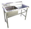 FRESH SINGLE BOWL SINK TABLE (RIGHT) FST1200-1RT