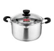 ENDO 24cm Stainless Steel Stock Pot with Pouring Spouts E-SP24(P)