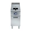 ELECTROLUX 15-LT GAS FRYER WITH 1 "V" SHAPED WELL (EXTERNAL BURNERS), 1 BASKET AND LID INCLUDED ELE-391077