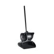 RUBBERMAID Executive Series™ lobby Pro® Dustpan with Cover, long Handle, Black FG253200BLA