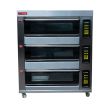 THE BAKER Gas Deck Oven (3 row 6 tray) GAS D3/6P