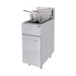 ALPES GAS DEEP FRYER 25L C/W 2 BASKET - FREE STANDING GF-25FS