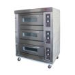 OKAZAWA 3 Deck 6 Tray Industrial Gas Oven GVL36T