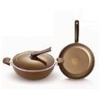 HAPPYCALL 32cm 3-PC IH GOLD DIE CAST COOKWARE SET 3900-0218