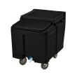 CAMBRO SHORT SLIDINGLID ICE CADDY 57 KG (CASTER: 2 x FIXED; 2 x SWIVEL (1 W/BRAKE)) ICS125L110