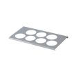 JIWINS 7-HOLE FIFO ORGANIZER FOR 1/3 INSERT PAN JW-CB7