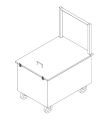 Stainless Steel Industrial Weight Box Trolley 