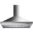 SMEG SS Opera Chimney Hood (120cm - 800m3 / h) KD120XE