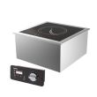LESTOV BUILT-IN SINGLE HOB INDUCTION COOKER (S/STEEL FRAME) LT-QPM-C135