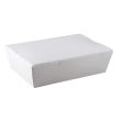Plain White Paper Lunch Box (800 pieces per ctn)