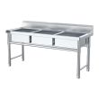 REDOR SS TRIPLE BOWL SINK TABLE 1800MM RM-HJS-1803