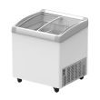 HIRON SHOWCASE CHEST FREEZER (W800x D694 x H850) (203L) 3 BASKET SD200A