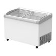 HIRON SHOWCASE CHEST FREEZER WITH LED (W1240 x D694 x H850) (359L) 5 BASKET SD400AE