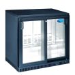 SNOW  Back Bar Cooler (2 hinged glass door) SNBBC3x5-2GD