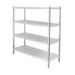 REDOR SS 4 TIER RACK - PERFORATED (1500 X 500 X 1550 MM) RS-4TR-5(P)