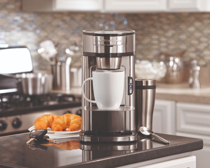 The　Online　Scoop®　49981-SAU　Equipment　Single-Serve　Coffee　Maker　Kitchen　Store　HAMILTON　(household)