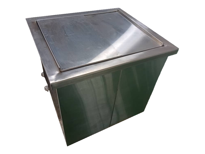 Stainless sale ice box