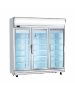 AR Double Heated Glass Door High Humid 3 Glass Door Chiller ARF3GLSDRCHH