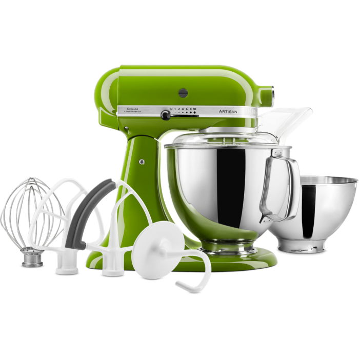 【新品 未使用】KitchenAid 9KSM3311XHW GREEN メロン アルチザンシリーズ3.3Lヘッドアップ式スタンドミニミキサー